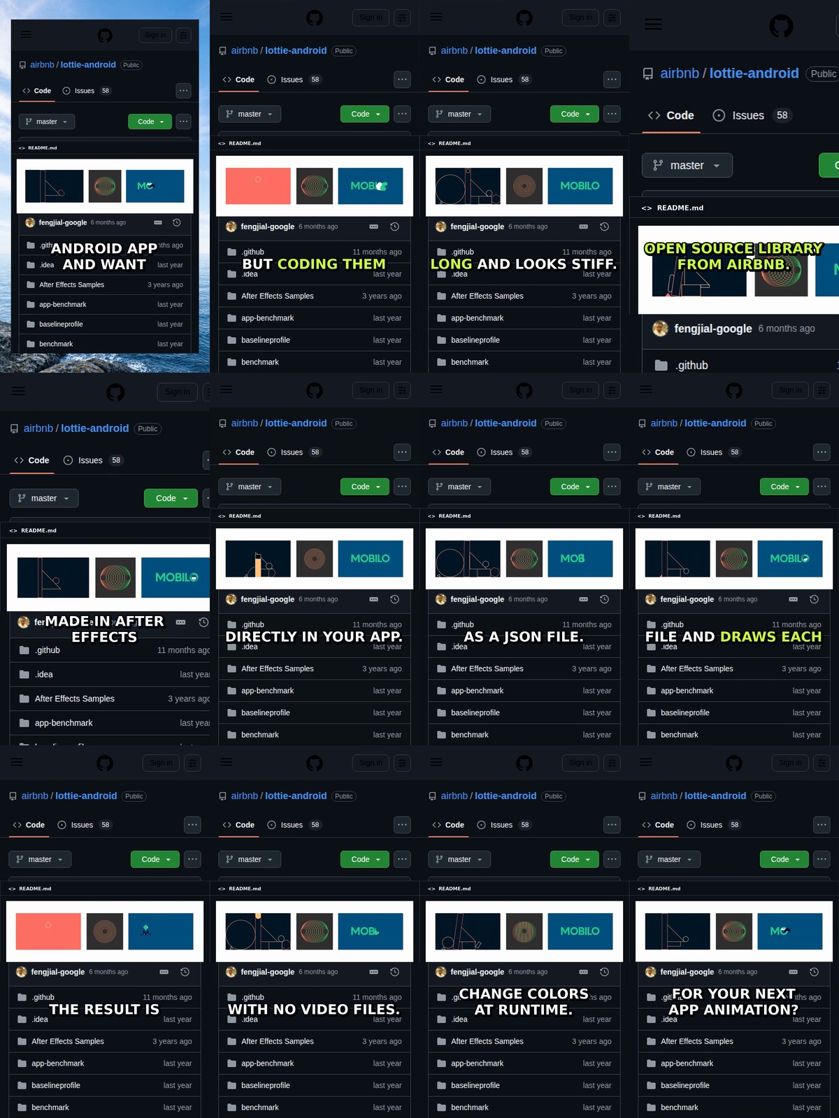 Lottie Android: Render After Effects Animations