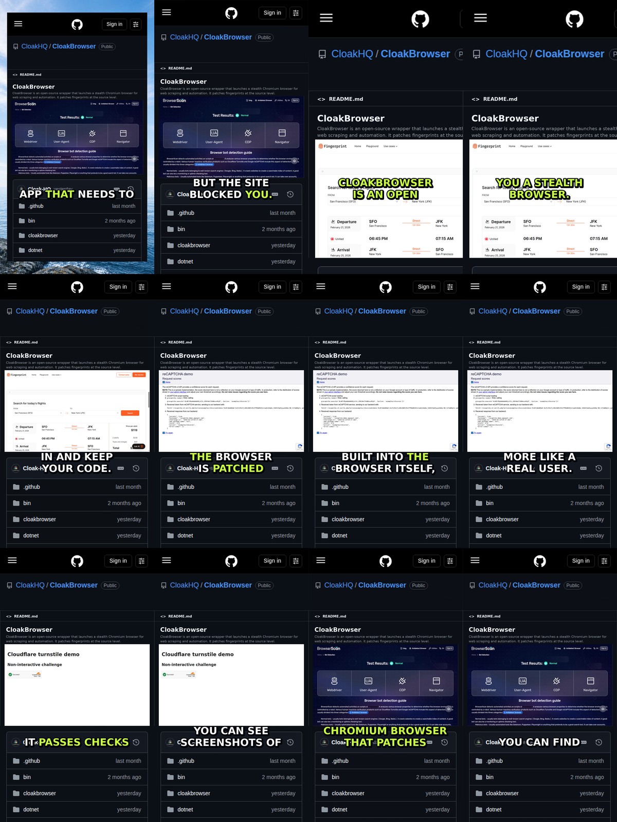 CloakBrowser: Stealth Chromium for Web Scraping