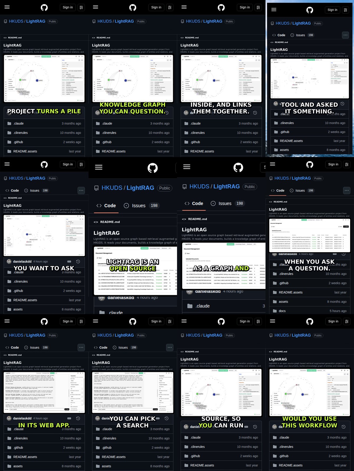 LightRAG: Graph Answers From Your Docs