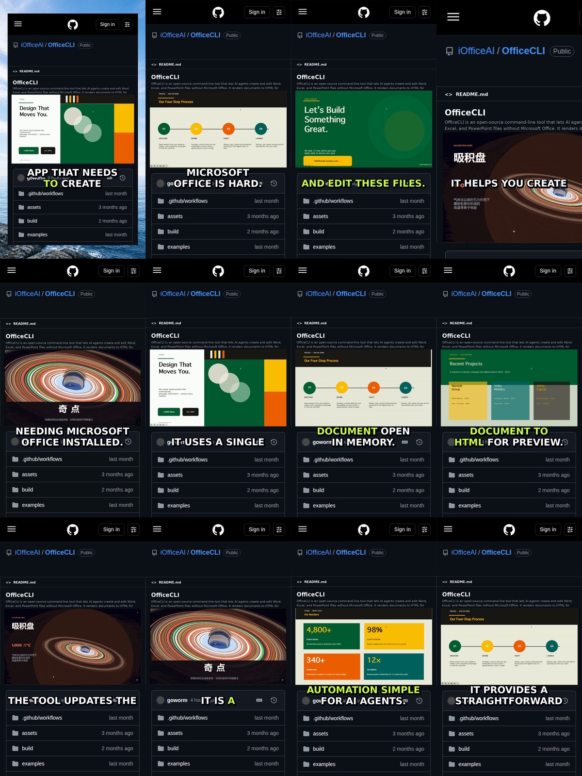 OfficeCLI: AI Agent Office Tool