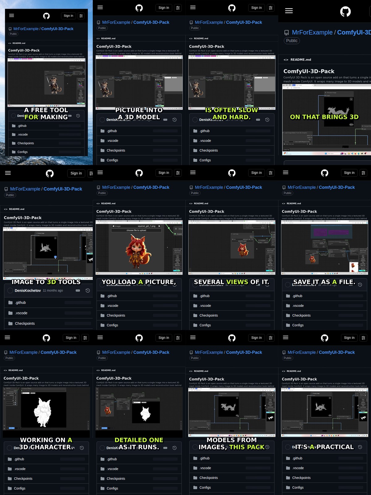 ComfyUI 3D Pack: Make 3D Models From One Image