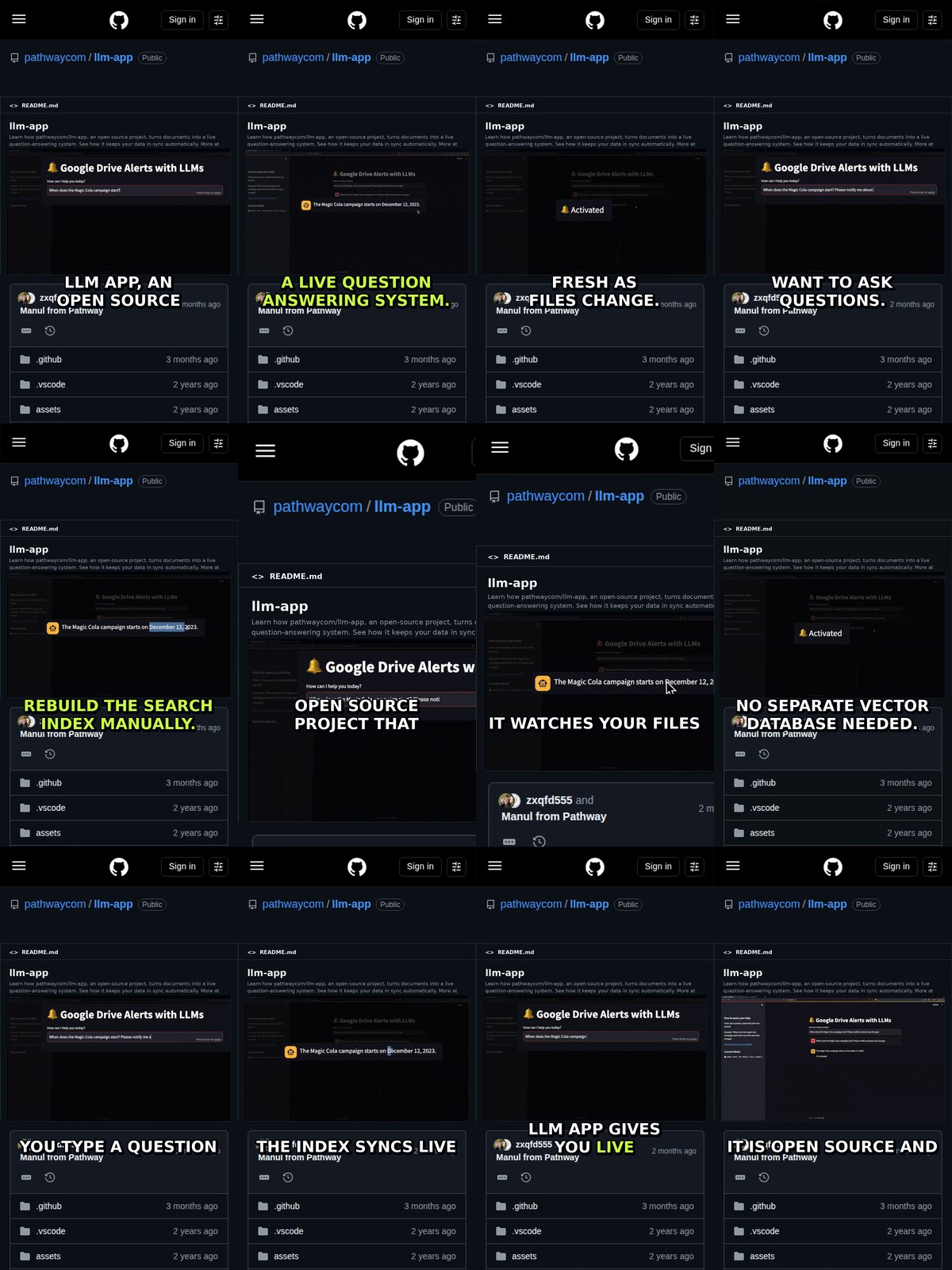 LLM App: Live RAG Without a Vector DB