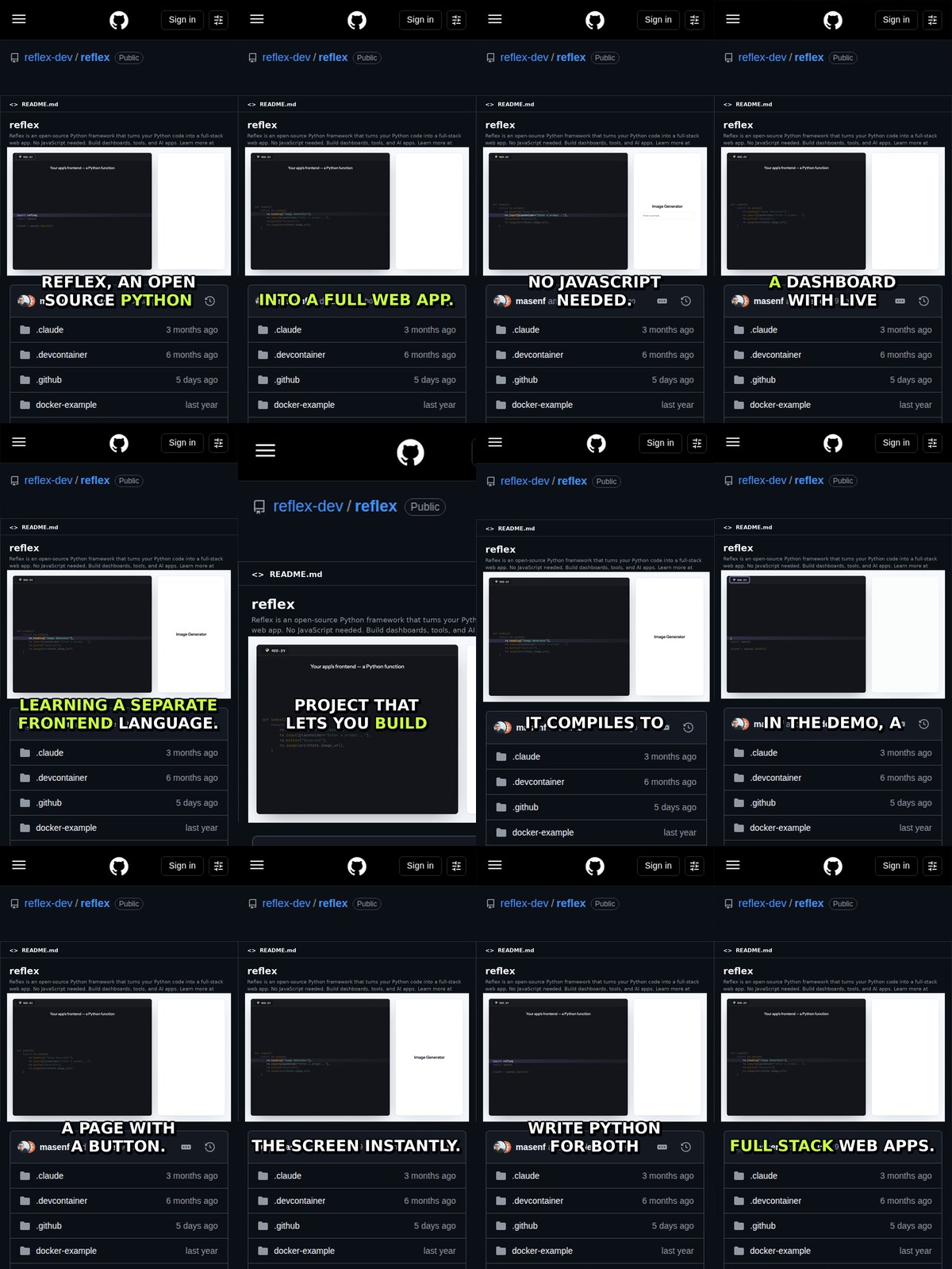 Reflex: Web Apps in Pure Python