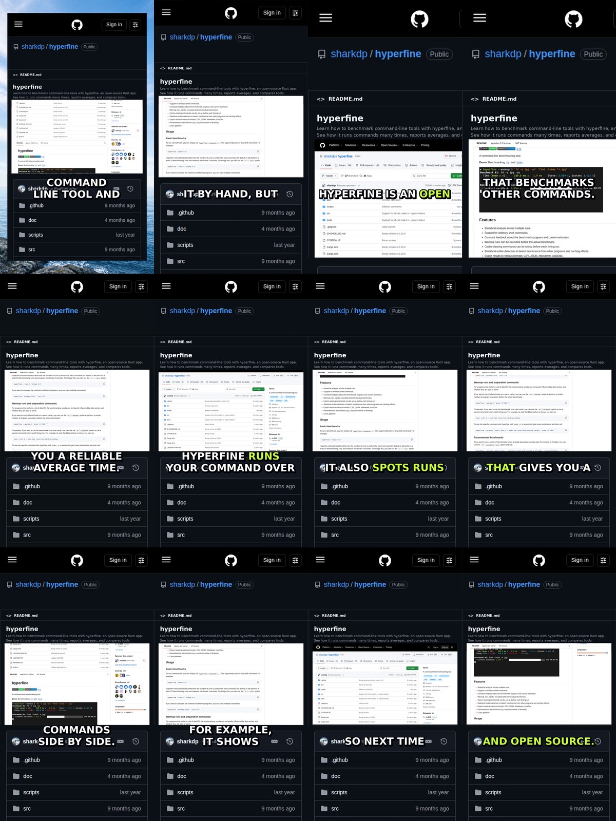 Hyperfine: Fast CLI Benchmarking Tool