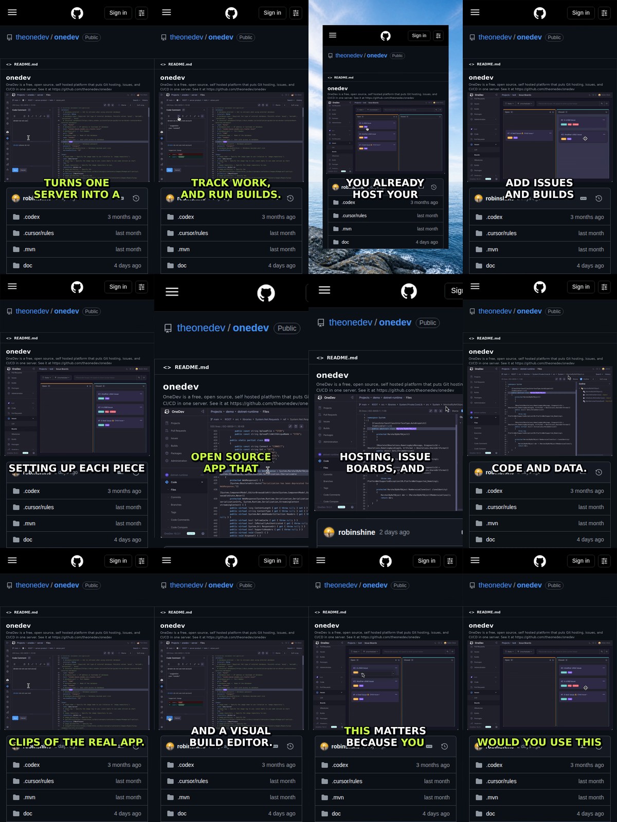 OneDev: Free Self Hosted Dev Platform